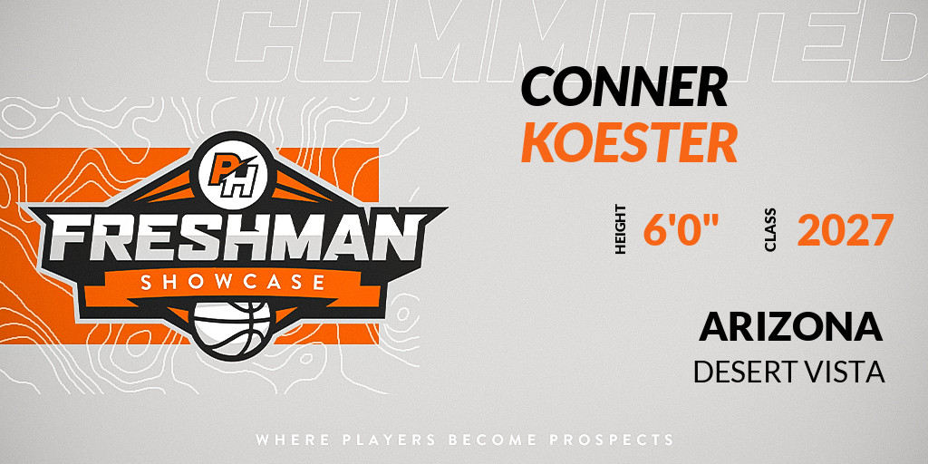 Prep Hoops Arizona (@prephoopsaz) on Twitter photo Welcome Class of 2027 Conner Koester (<a href="/ConnerK2027/">Conner Koester</a>) of Desert Vista HS to the <a href="/PrepHoopsAZ/">Prep Hoops Arizona</a> Showcase @ The PHHacility.
🔥🏀 #PHFreshmanShowcaseAZ 🏀🔥
Register NOW! 👇
events.prephoops.com/e/883/register… Welcome Class of 2027 Conner Koester (<a href="/ConnerK2027/">Conner Koester</a>) of Desert Vista HS to the <a href="/PrepHoopsAZ/">Prep Hoops Arizona</a> Showcase @ The PHHacility.
🔥🏀 #PHFreshmanShowcaseAZ 🏀🔥
Register NOW! 👇
events.prephoops.com/e/883/register…