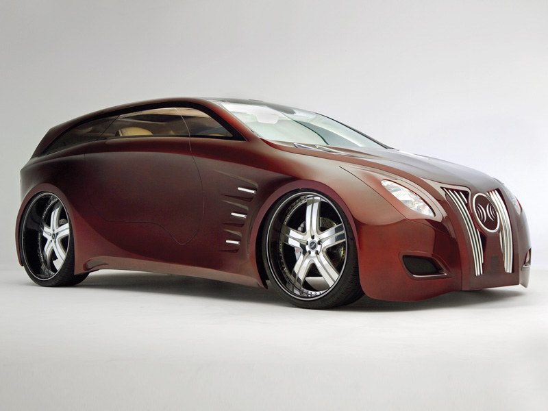 ObscureSupercar's tweet photo. Turns out Alpine (not that one - the audio company!) built a show car for their products.

Seen in 2008, the Imprint RLS began life as a Mercedes R500, "and was slowly morphed into a car that exceeds all laws of space and time".

https://t.co/KRQJ0EUef3 https://t.co/Biypic8wvw