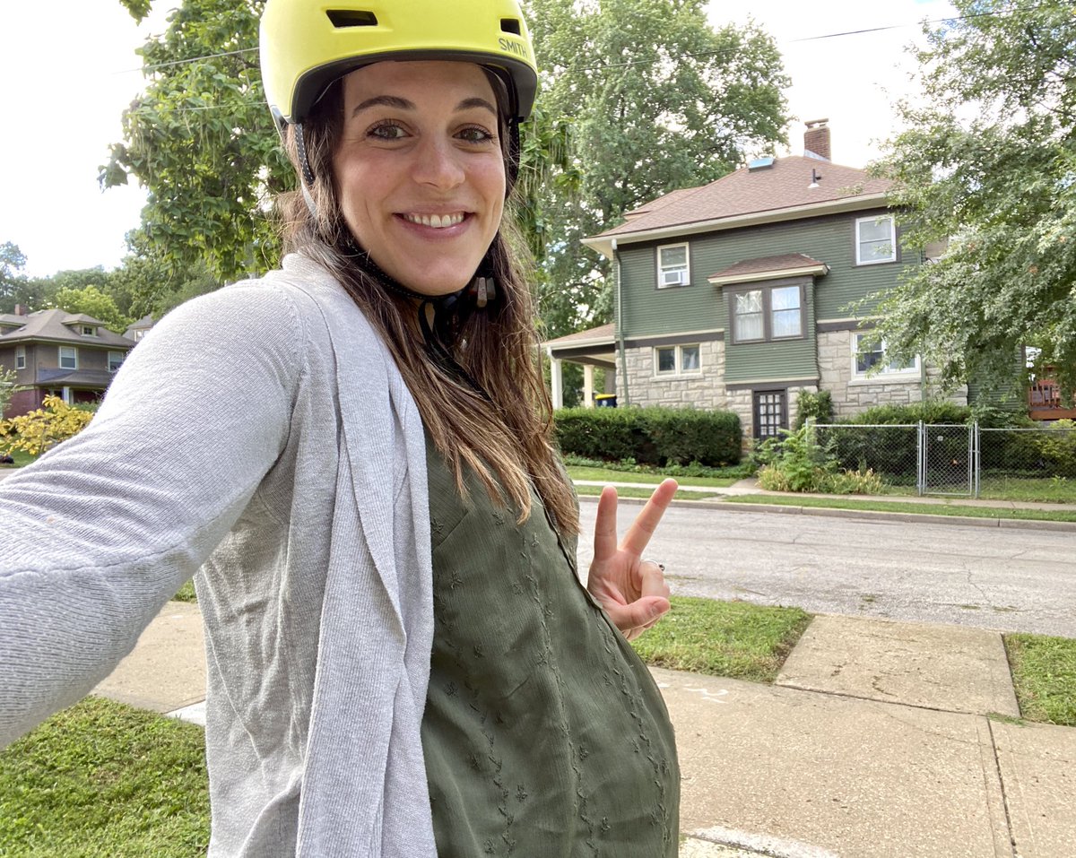 Riding into the third trimester like: 
🤩🚲💕 and also 😴