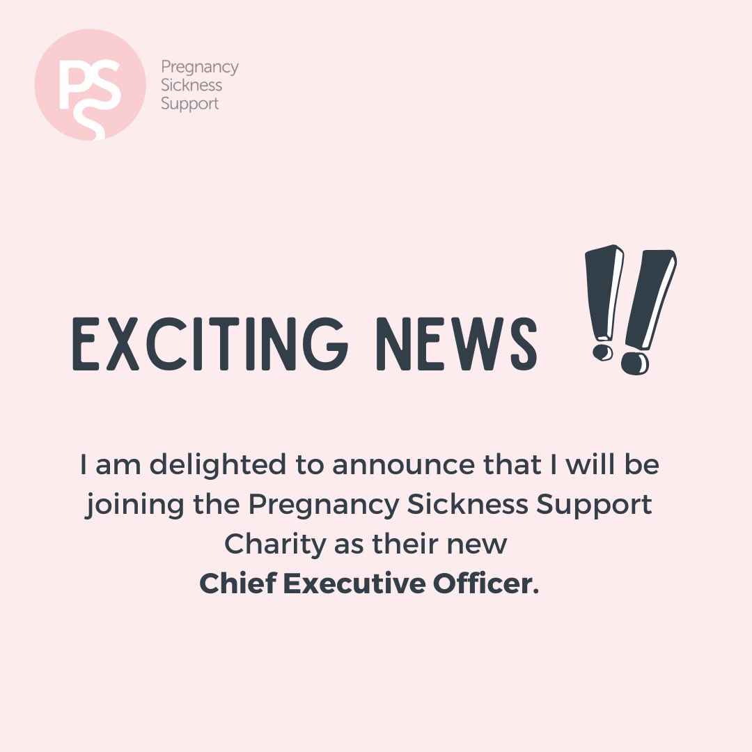 film_sick's tweet photo. A little announcement. After working with @HGSupportUK for nearly 5 years as a campaigner and Trustee I am honoured to be starting in September as their new CEO 🙌🙌🙌 when your job is your passion you’re a very lucky person. #hyperemesis https://t.co/GWxw164s65
