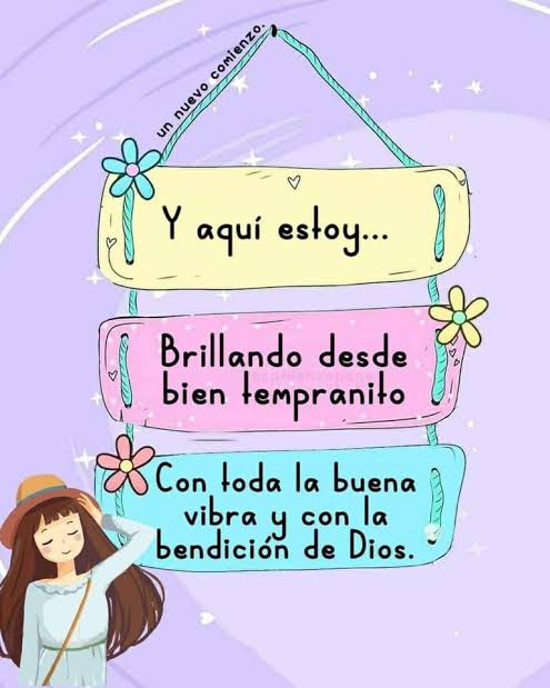 Buenos días chicas  excelente martes.