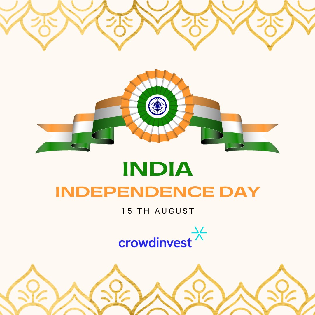 🇮🇳🎉Happy 76th Independence Day to the incredible nation of India! 🎉🇮🇳 On this momentous day, let's come together to celebrate the essence of independence and progress. #IndianFlag #IndependenceDayIndia #UKIndia #Investment #Crossborder