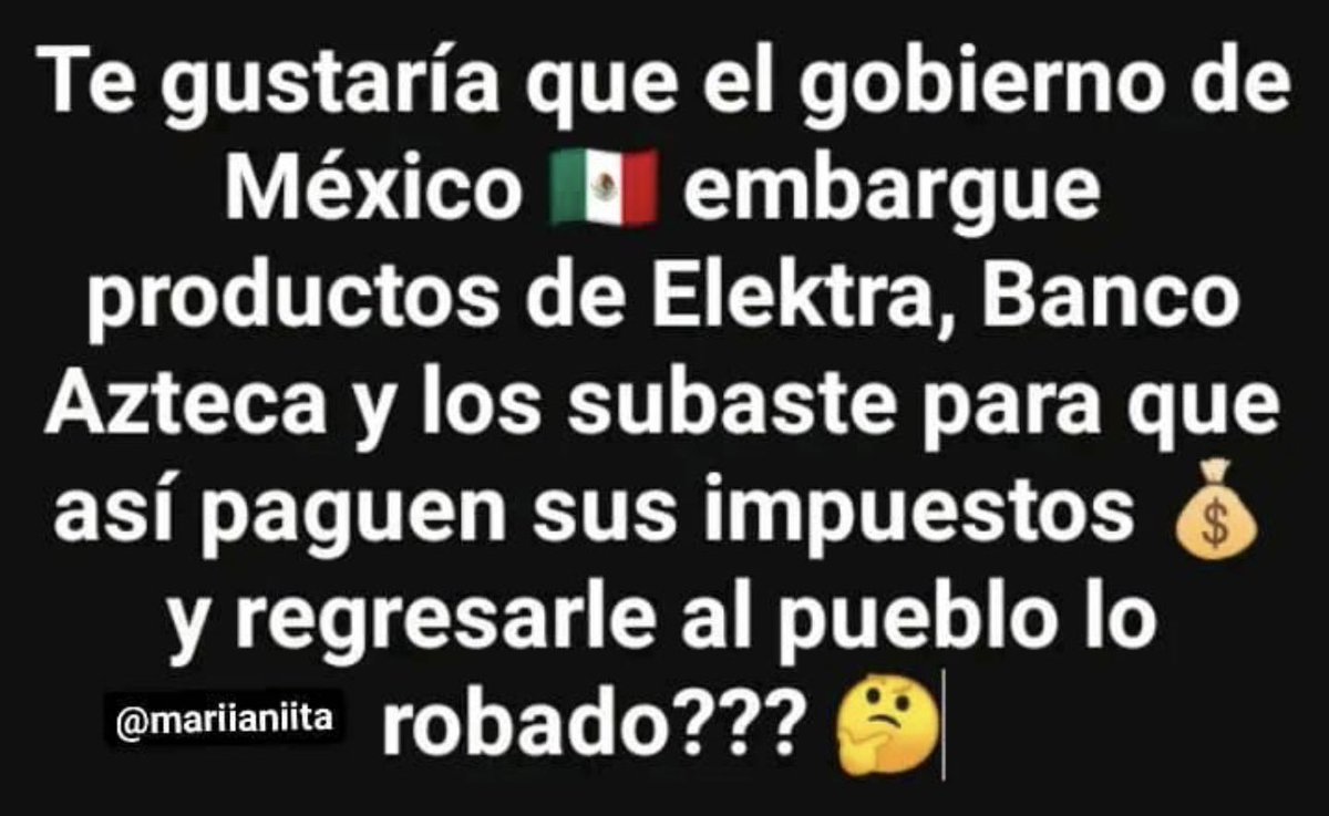 chioreya's tweet photo. A mi si me gustaría para de paso bajarle los humos a Salinas Pliego por arrogante, grosero, misógino, usurero y corrupto ! https://t.co/R5SyVgRsFA