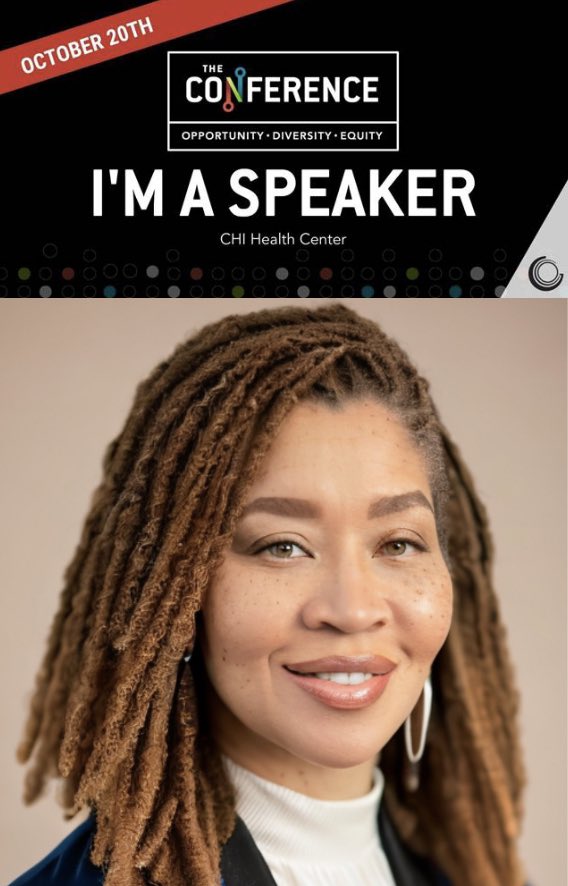 dernecia's tweet photo. I will be a speaker at this year’s Greater Omaha Chamber’s CODE conference.  Get ready to dive into “Dismantling the Pipeline to Pushout” for Black girls in schools and Black women in the workplace.  

Time to create intentionally joyful spaces 🙌🏽  #reimagine #DEI #BlackWomen https://t.co/SYLj5N4RmD