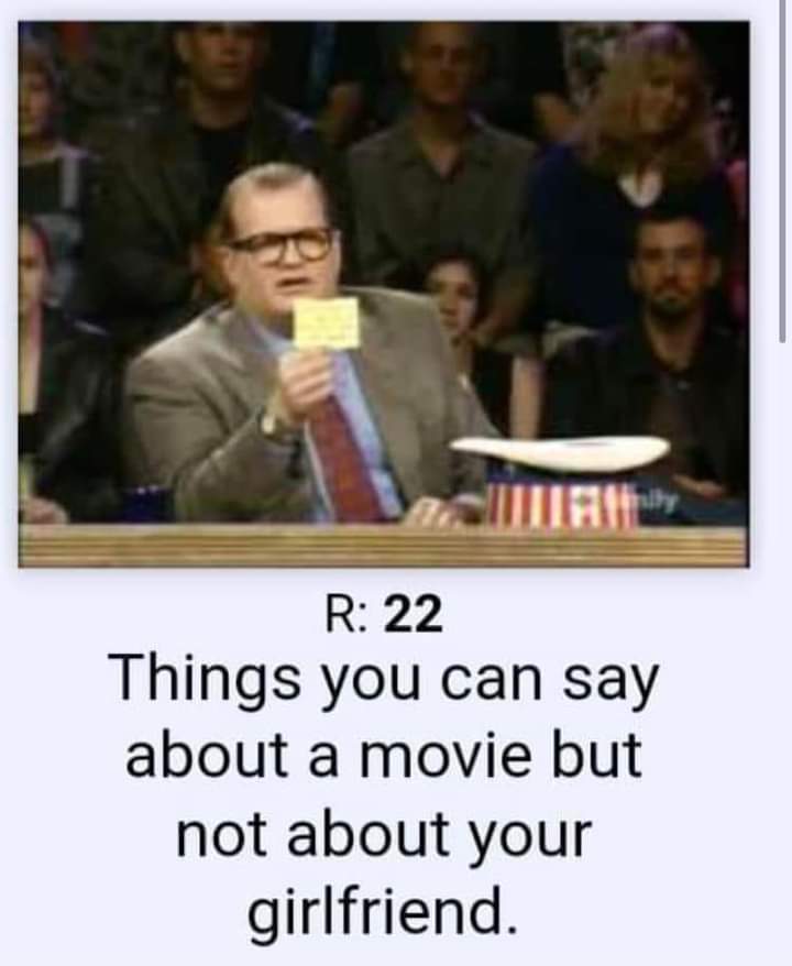 "I thought the prequel was better"