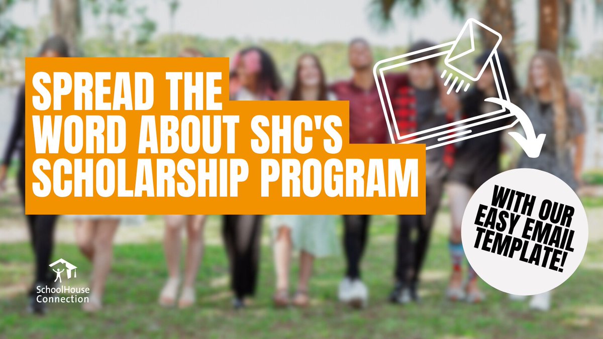 📩 Use this email template to inform soon-to-be graduates who've experienced #homelessness about our Youth Leadership #Scholarship Program. It includes eligibility information and instructions on how to apply. ➡️ bit.ly/3NiQW7c
