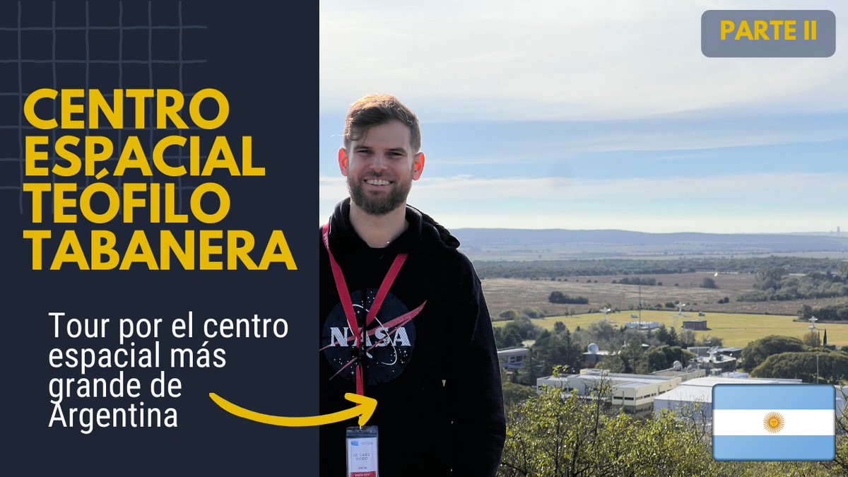 guidodecaso's tweet photo. Ya está disponible la segunda y última parte del video de mi visita al Centro Espacial Teófilo Tabanera de @CONAE_Oficial y @veng_argentina. No se lo pierdan 👇 (link en el próximo tuit) https://t.co/B5QANikCch