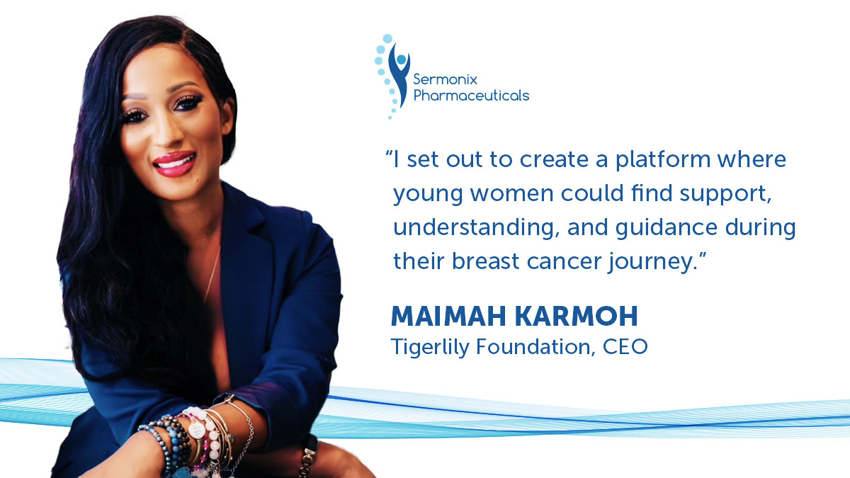 Meet @Maimah, CEO of the Tigerlily Foundation a national women’s health and oncology organization providing education, awareness, advocacy, and hands-on support to young women – before, during, and after cancer. Read the full interview: linkedin.com/feed/update/ur… #SermonixSpotlight