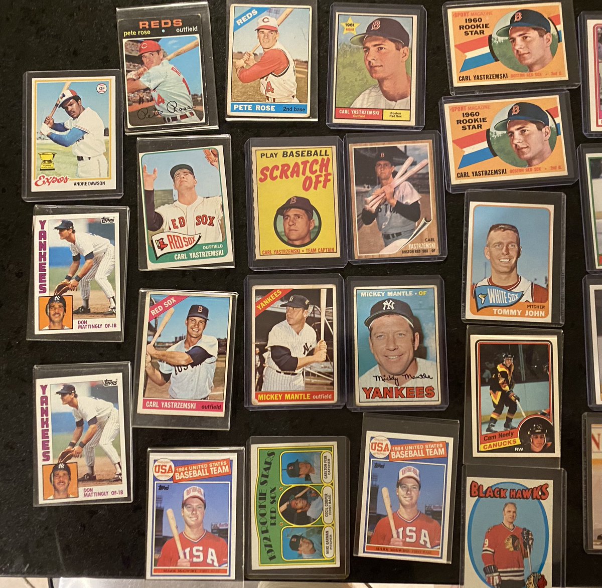 TheCardCop's tweet image. My Old Man gave me a box of his old cards and it looks like I have an SGC sub in my future for him @CardPurchaser