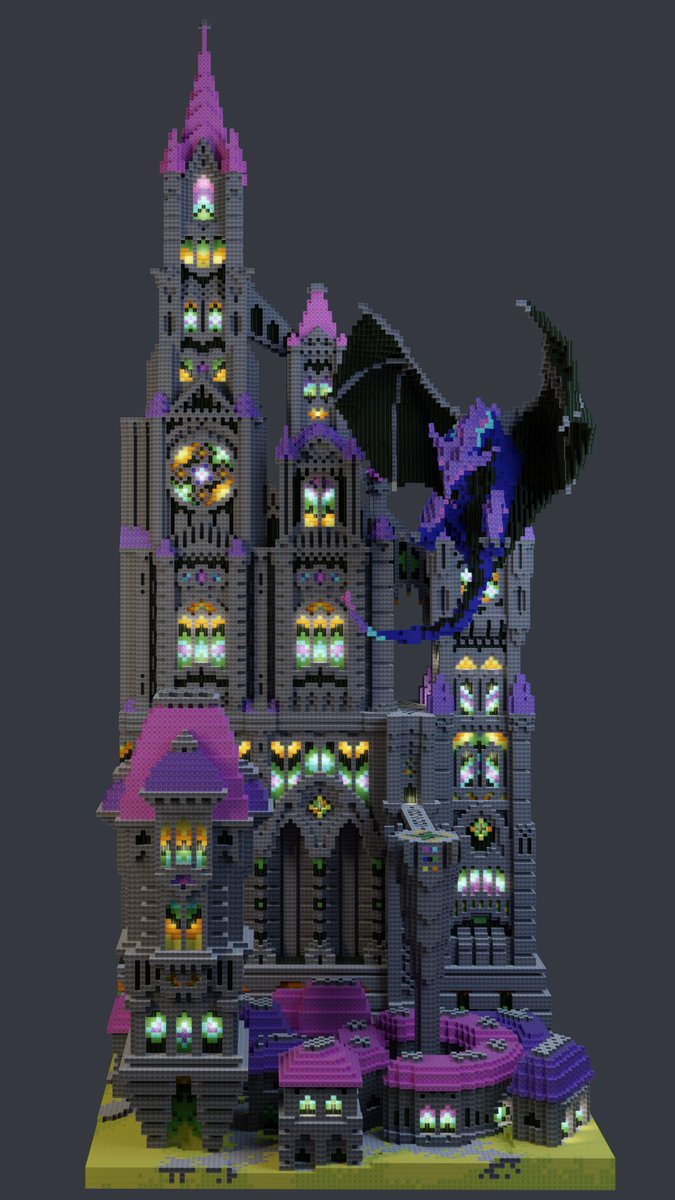 abuilder23's tweet photo. A build created using a fairly unusual block palette.
 
I've never placed so much lodestone, haha

Entry for the Block Palette Challenge contest on @ShadowKingdom__ 
pmc: https://t.co/nWDrt5SdqI 
#Minecraft #Minecraftbuilds https://t.co/rLDfzR3UUO
