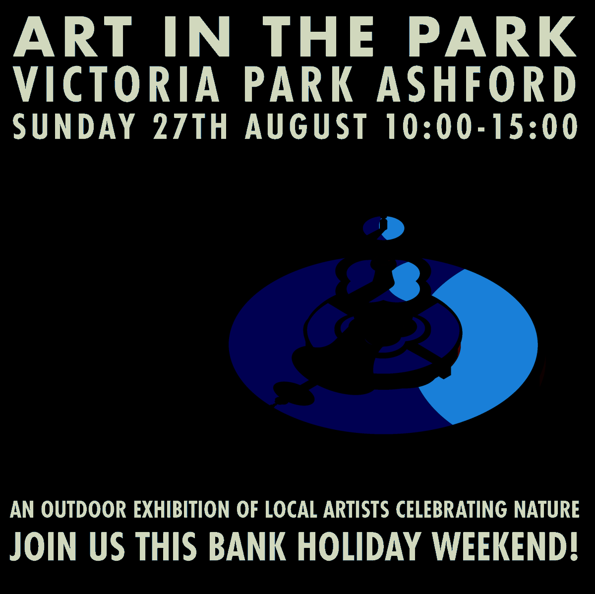 Circa1990Ltd's tweet photo. One day to go before I exhibit with several other #artists #loveashford #artinthepark https://t.co/hC36vmI7qK