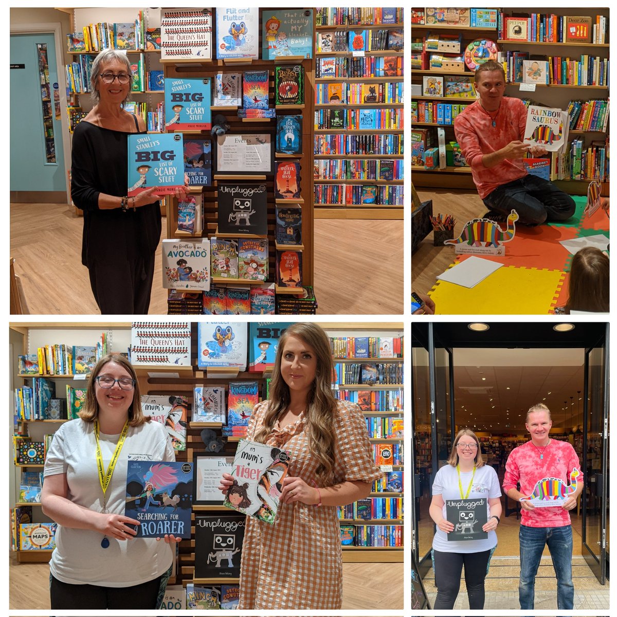 WaterstonesSwin's tweet photo. We've had a wonderful second day of A Summer of Stories with Steve Antony, Kate Claxton and Angie Morgan!π
Tomorrow we'll be joined by Zohra Nabi at 10am and Cathy Faulkner at 2pm π
#ASummerOfStories #Events #LiveLocalShopSwindon #ChooseBookshops https://t.co/zo5VsghZ5O