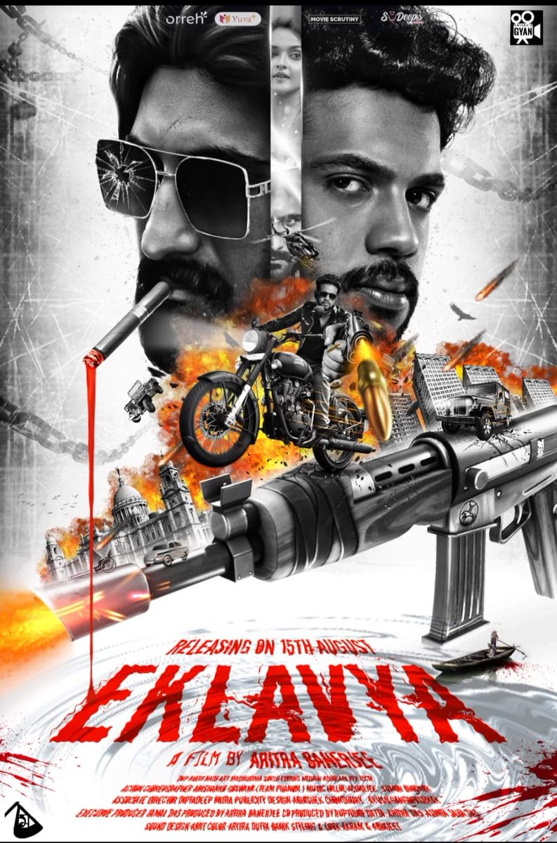 CinemaRareIN's tweet photo. Bengali film #Eklavya (2023) by #AritraBanerjee, ft. #Devtanu #AnnmarryTom and #JammyBanerjee, out now on the #AritrasGyan YouTube channel.

Link: https://t.co/kJMlM9j2Xg https://t.co/ZjQjdN7VVy