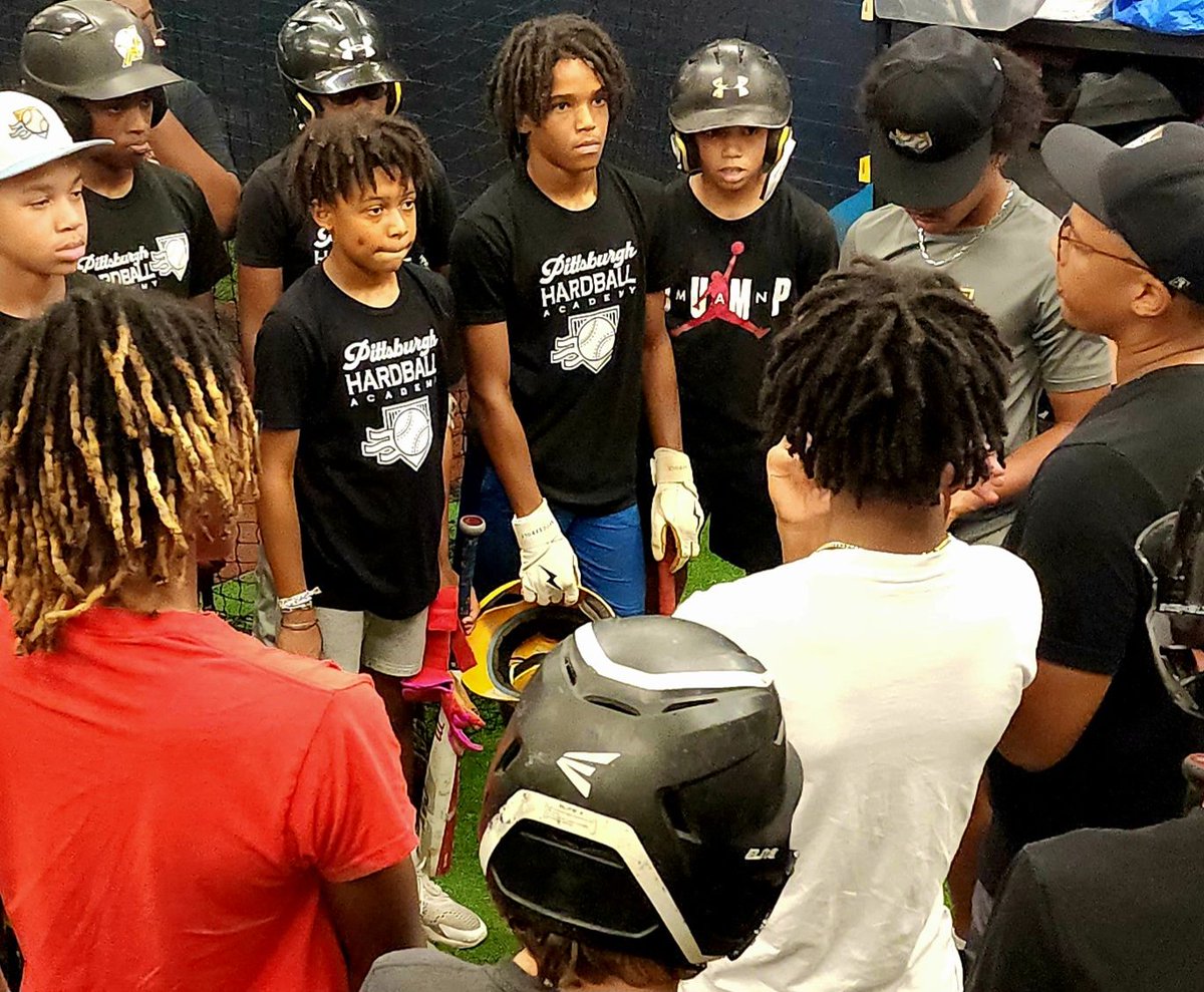PGH_Hardball's tweet photo. Turning WORDS into ACTION!
#ImpactOverImage #BlackBaseballMatters #Hardball https://t.co/uUeBf44Gpn