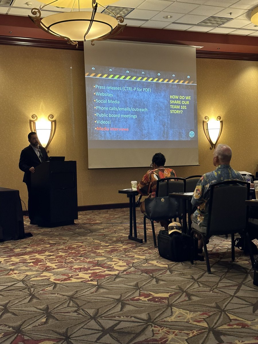 Day #2 of the <a href="/NCSBE/">NCSBE</a> Conference and Patrick Gannon is giving a great presentation on how we as board members and staff can interact with the media to get our messages across in the most effective ways.