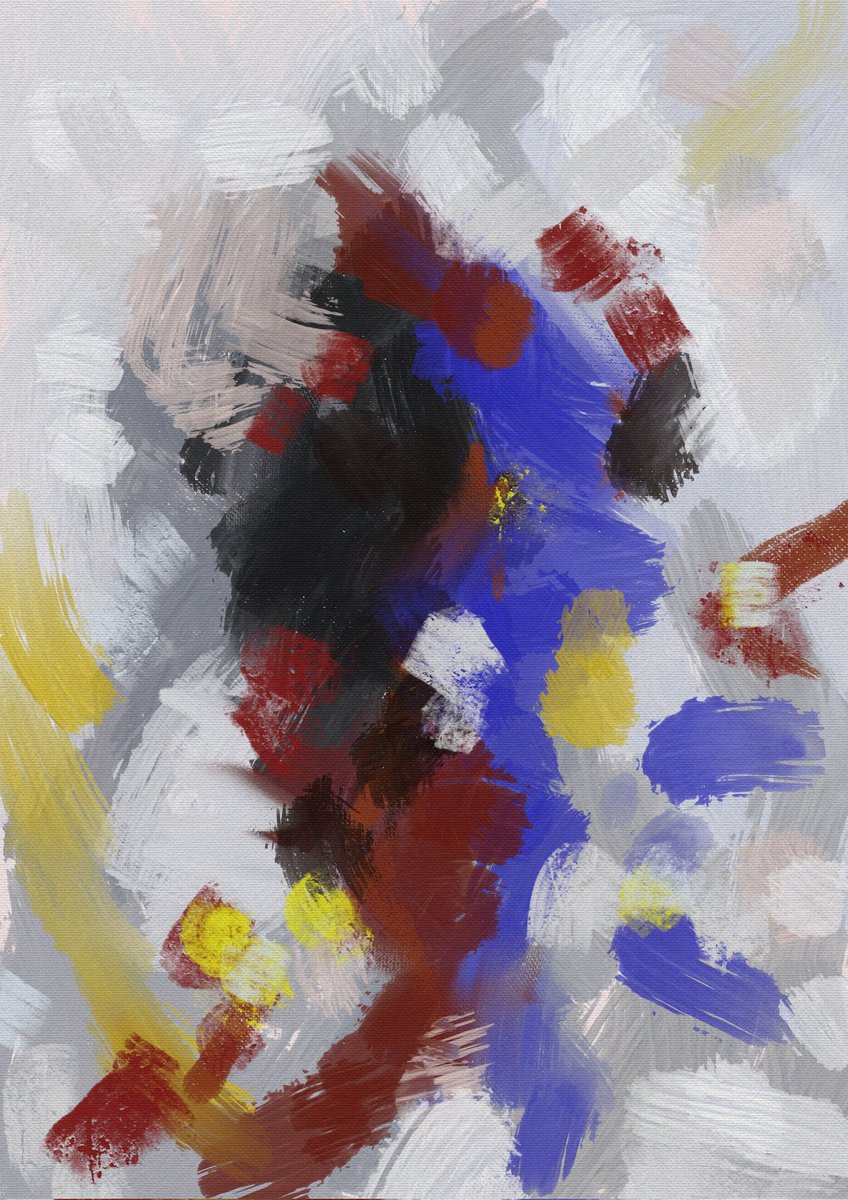 - The invisible darkness -
Life always has dark spots until the light comes back.

#painting #art #paintingoftheday #painter #NFTCollection #NFTProject #handmadenft #NFTs #abstractart #abstractpainting #abstractartist #artgallery #ArtistOnTwitter