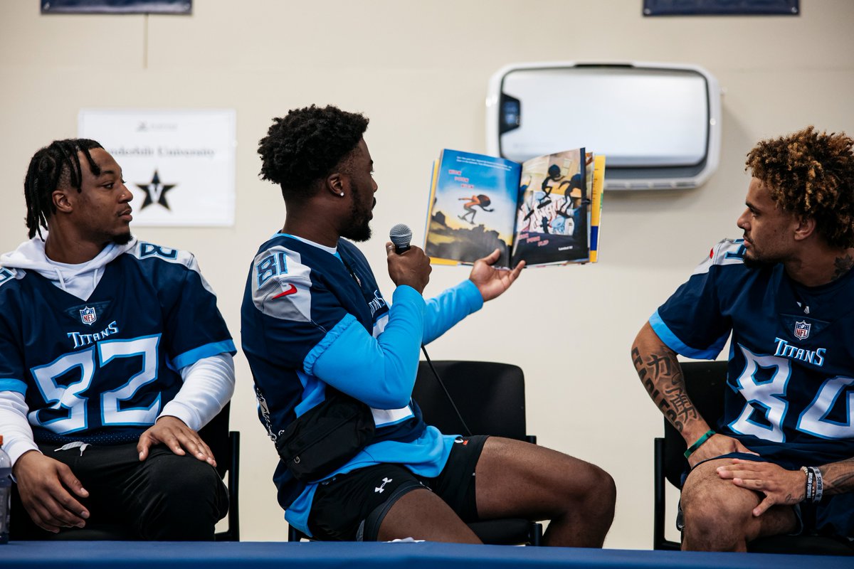 Titans Community (@titanscommunity) on Twitter photo Every time a new member joins the waitlist, you’re helping us get thousands of new books to students across Nashville! 📚
Learn more about the ONE Community book drive here➡️bit.ly/45fiRg8
#WinServeEntertain | #ONECommunity
<a href="/MetroSchools/">Metro Schools</a> | <a href="/secondandseven/">2nd & 7</a> | <a href="/Titans/">Tennessee Titans</a> Every time a new member joins the waitlist, you’re helping us get thousands of new books to students across Nashville! 📚
Learn more about the ONE Community book drive here➡️bit.ly/45fiRg8
#WinServeEntertain | #ONECommunity
<a href="/MetroSchools/">Metro Schools</a> | <a href="/secondandseven/">2nd & 7</a> | <a href="/Titans/">Tennessee Titans</a>