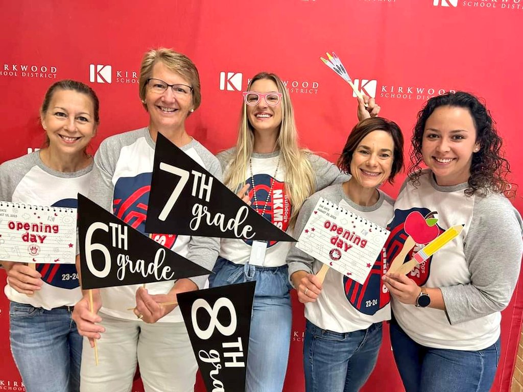 MadlingerOHS28's tweet photo. It's OPENING DAY for @kwoodschools with the BEST teachers representing @NKMSchool ready for a FANTASTIC year! #BackToSchool https://t.co/7j0v2Pkc51