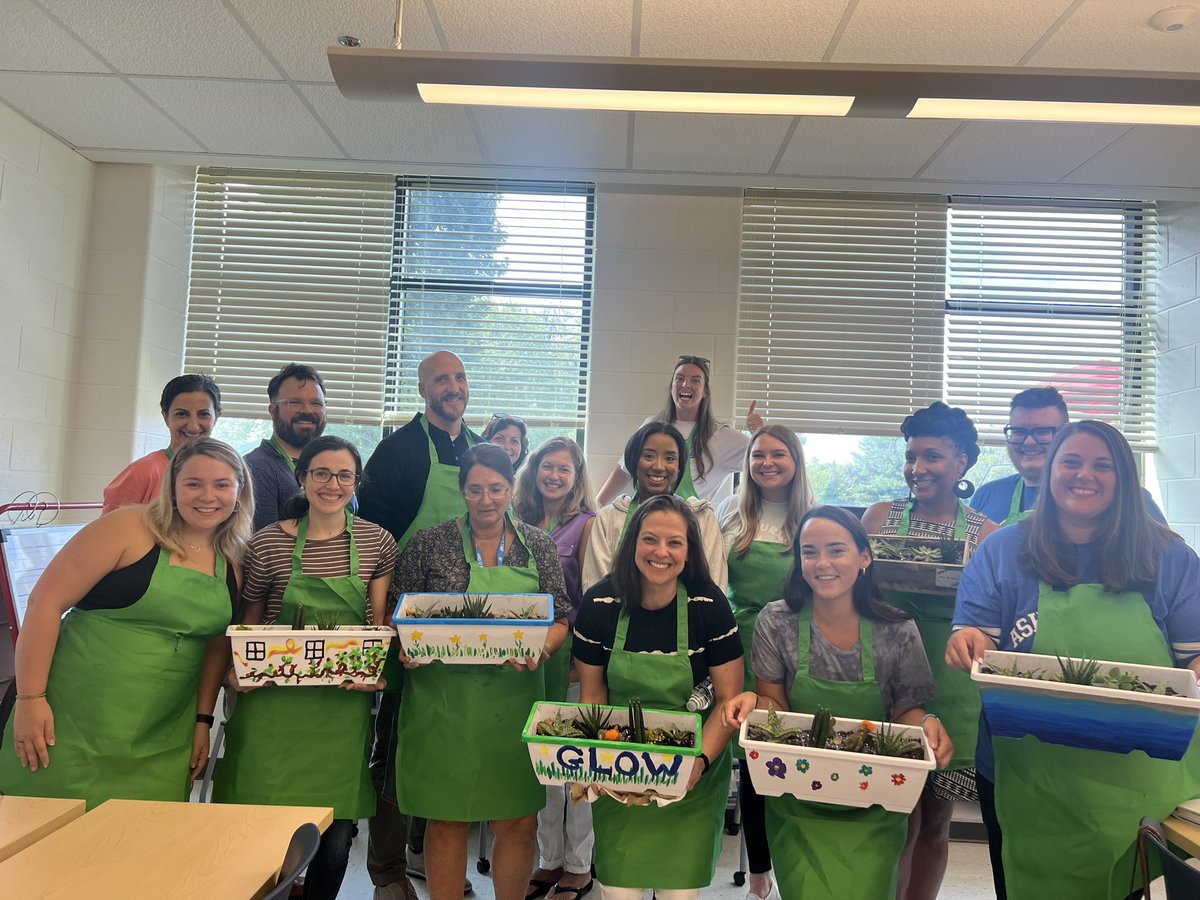 The ILT kicked off the leadership retreat with team planting 🌸 🌺 as a bridge to ‘Cultivating Ashburton’s Data Story’. 🪴 #tqtweet <a href="/AES_TQStars/">TQ Star</a> 🌟