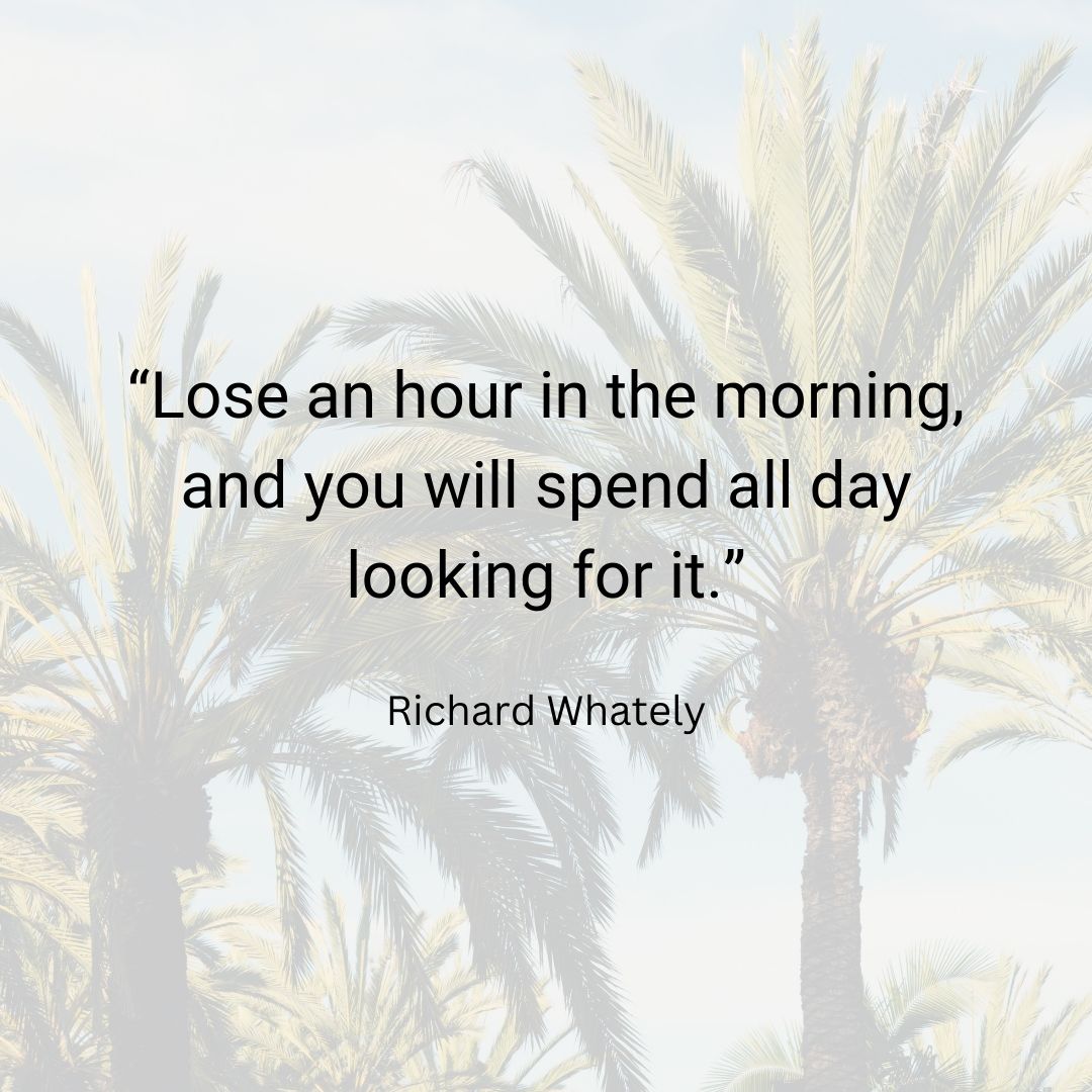 TheSequoians's tweet image. Never start your day behind the clock! Make the most of each hour and make sure you’re never scrambling to catch up #timeitright #makethemostofeveryminute sequoians.com