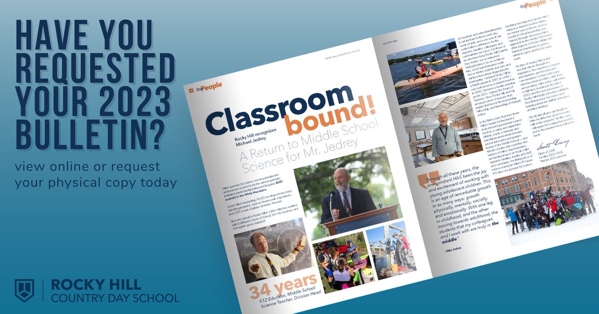 This is your final opportunity to request a physical copy of the 2023 RHCD Bulletin! Visit our website to view the digital copy, or fill out a Google Form to request a physical copy.

Digital Copy: rockyhill.org/bulletin-archi…
Google Form: tinyurl.com/23Bulletin