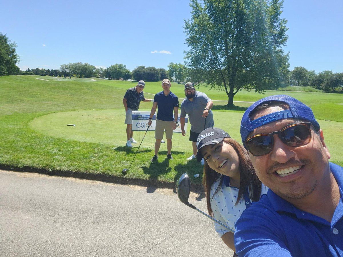 CSI_3000's tweet photo. Supporting @Nicor_Gas EnRapport to support a great cause and get a little golf practice in with some great friends.

#TheCSI3000Way https://t.co/tQXWcLrtEo