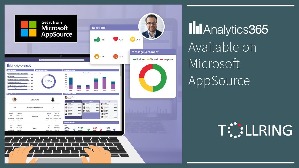 📊 Elevate your #MicrosoftTeams experience with Analytics 365 by <a href="/tollring/">Tollring</a> 🚀 Now available on Microsoft Appsource, it's your key to unlocking valuable insights and boosting collaboration.

Learn more 👉 bit.ly/3OIWp9i

<a href="/msPartner/">Microsoft Partner</a>