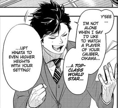 oikawa1001's tweet photo. head empty no thoughts, only oikawa and kuroo flirting with each other https://t.co/xipoKHLAeU