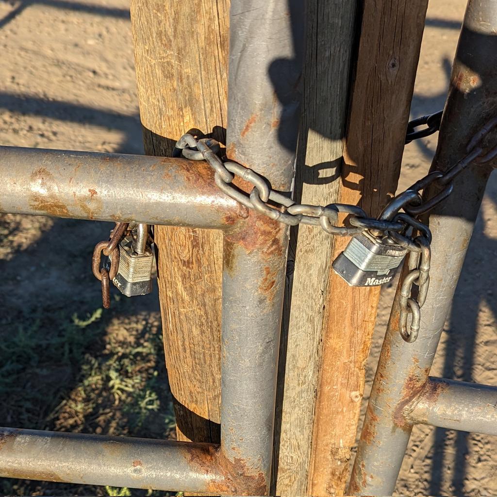 Morning <a href="/BoulderCountyOS/">BoCo Open Space</a> 
Any particular reason the gate is locked on the west end of Cradleboard Trail? There are no closure signs on either end and people are pulling the fence apart next to it to get through FYI
