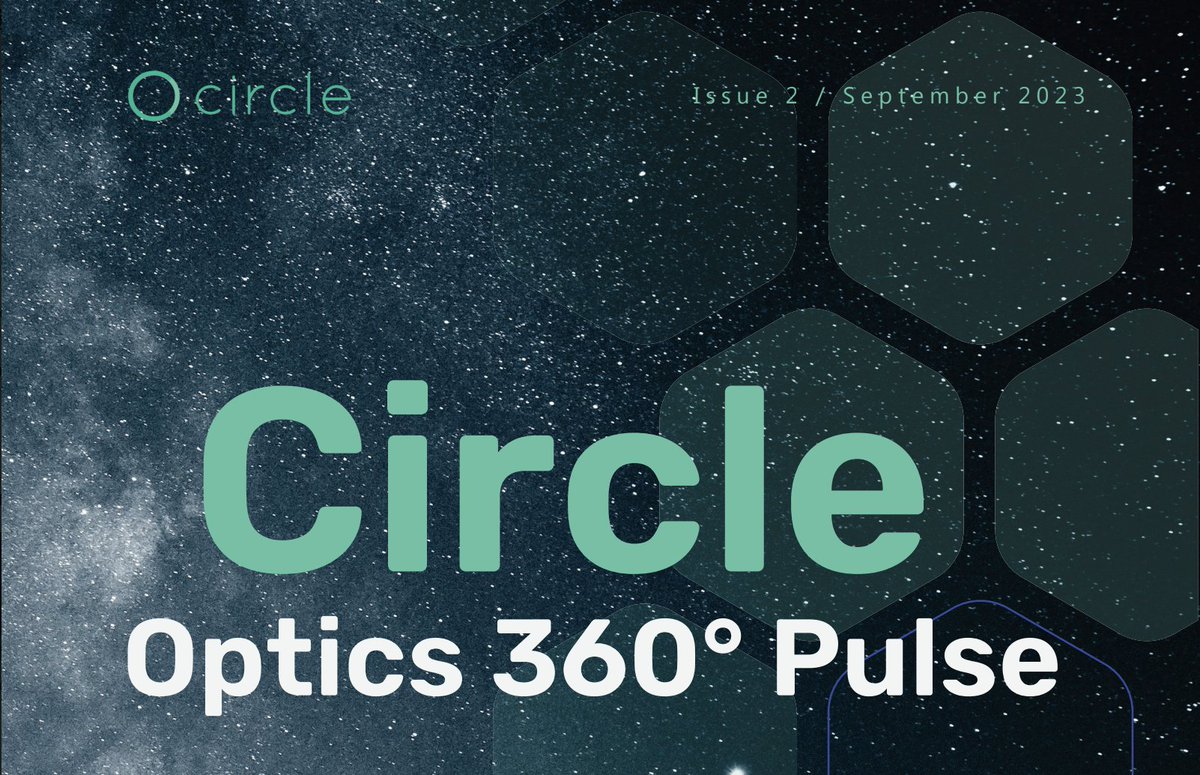 .@circleoptics #360Pulse Magazine - Issue II - September 2023 is out! Features include @RITscience @RITimagingsci @AutismNature Garrett Brown @archangel_im @GENIUSNYProgram @NSIN_us Download a copy here: circleoptics.com/360-pulse-maga… c @decisivepointvc @nextcorps @LuminateROC