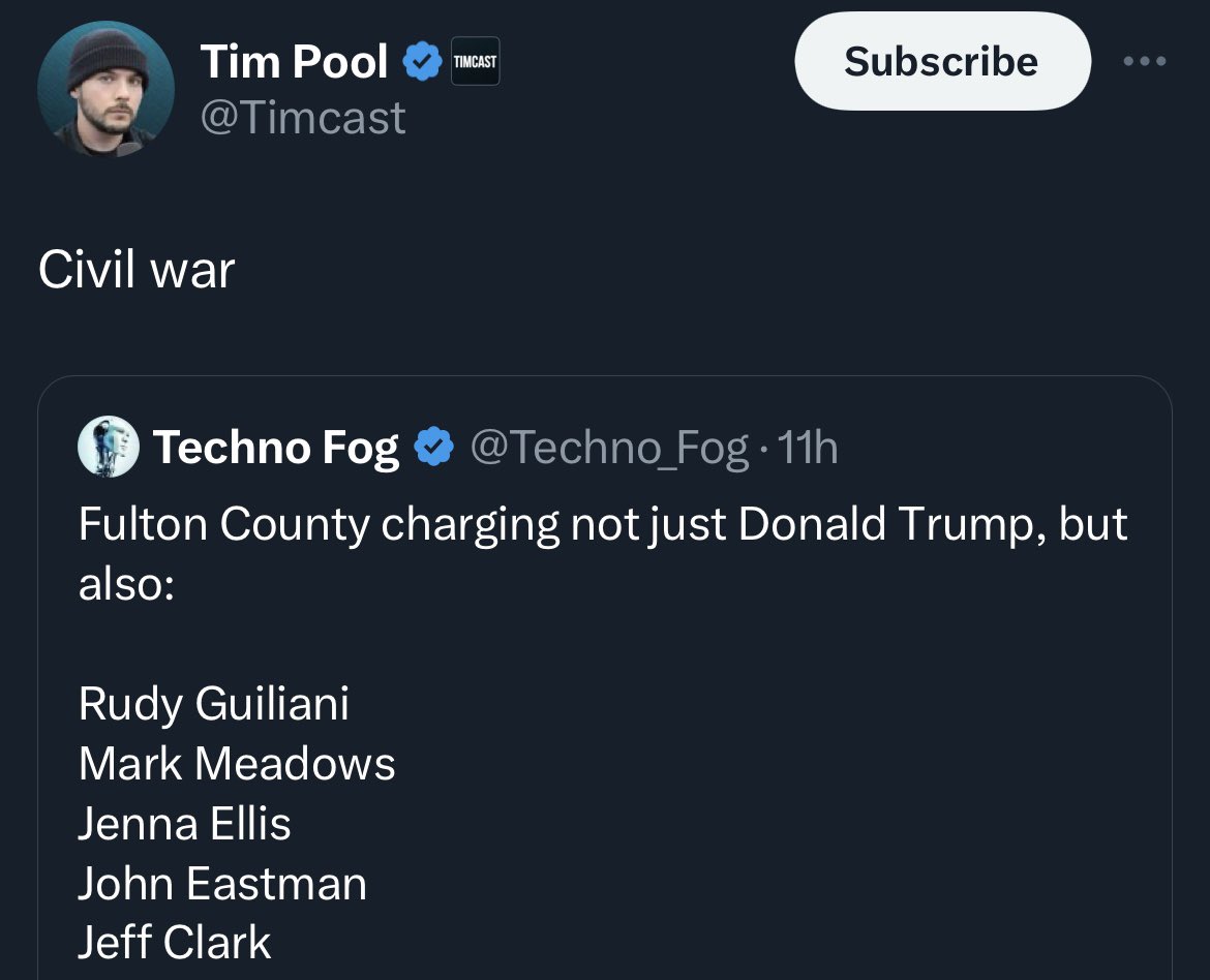 RonFilipkowski's tweet photo. You first. Lead from the front, don’t just sit behind a microphone egging others on. Show us how you are going to lead what you are calling for. https://t.co/9I7GR0Khjj