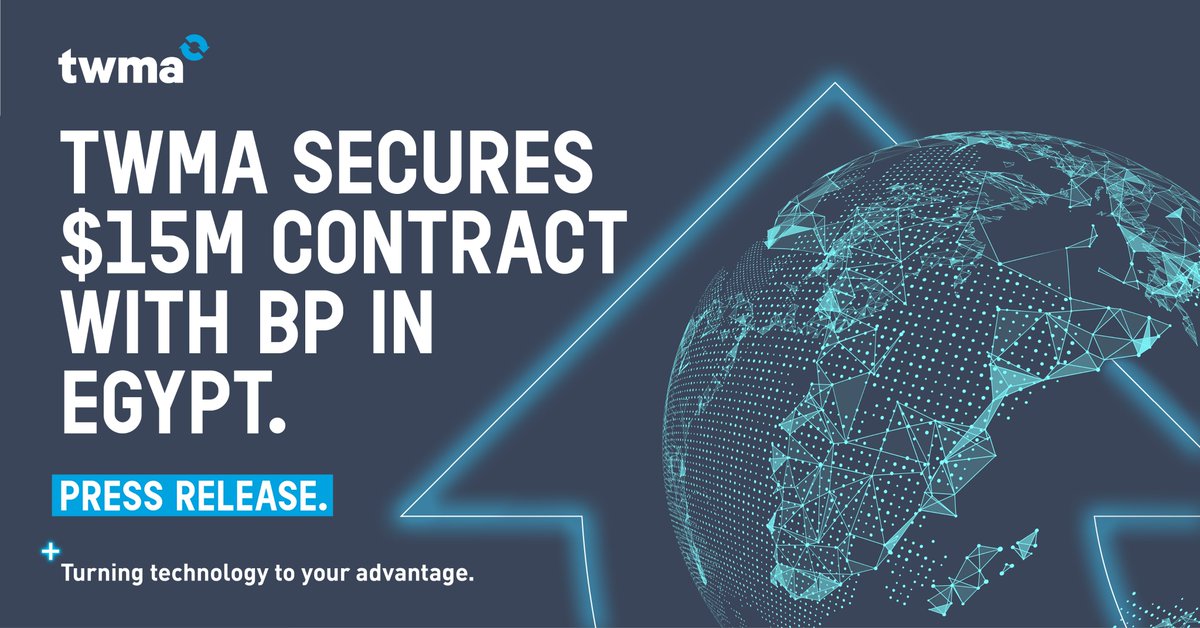 TWMA has been awarded a contract worth up to $15 million to support a large-scale oil and gas project for bp in Egypt. Read the press release here: twma.com/news/twma-secu…
#contractaward #drillingwastespecialist