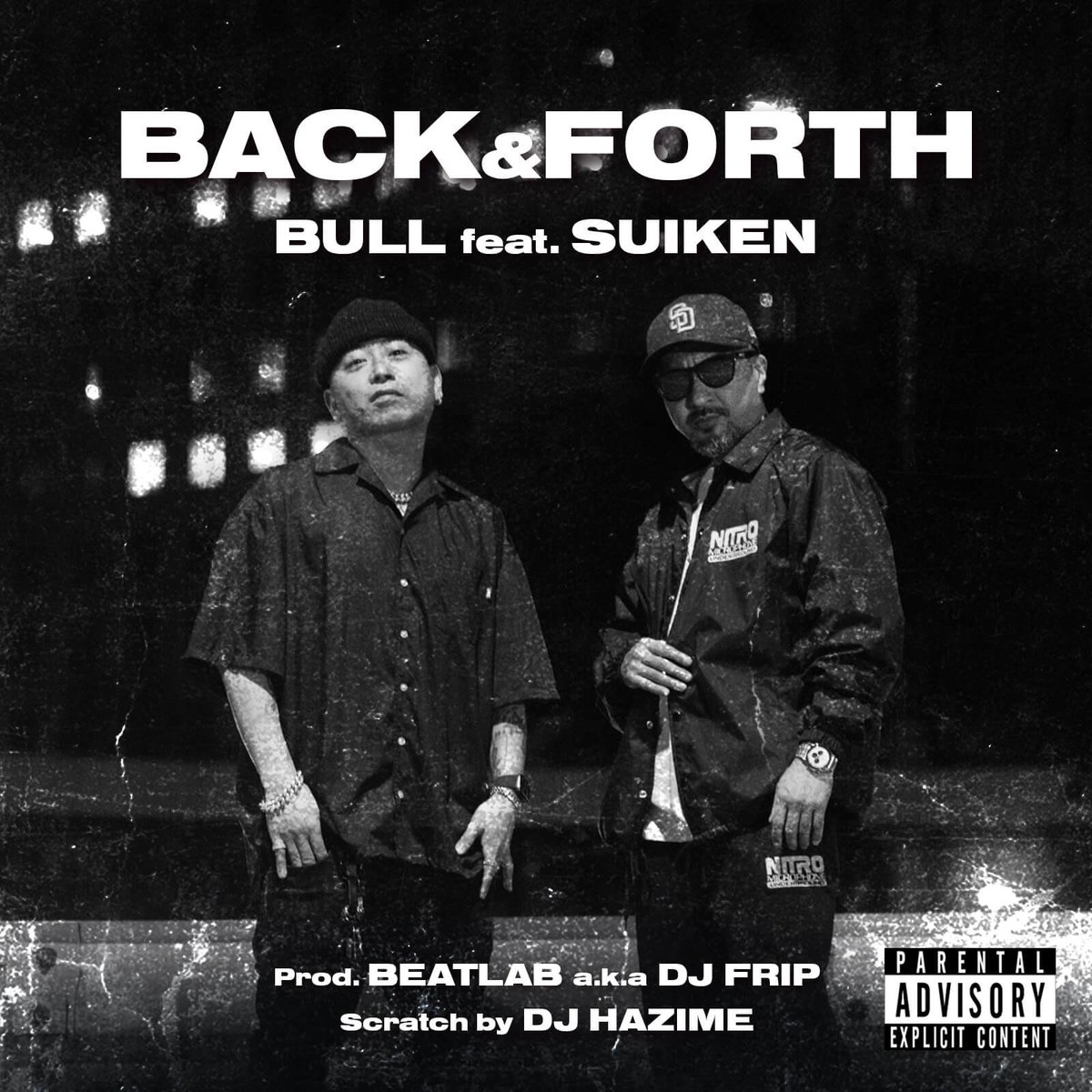 bullmatic's tweet photo. out now.

BACK&amp;FORTH feat.SUIKEN(NITRO MICROPHONE UNDERGROUND)

Prod. DJ FRIP a.k.a BEATLAB
Scratch by DJ HAZIME
Video Directed by MOOD Films
Mixing and Mastering by
GOLD DIGGA (GOLD WORKs)

LINK↓
https://t.co/UqGyjQtbq5 https://t.co/nBPEFS5VJv