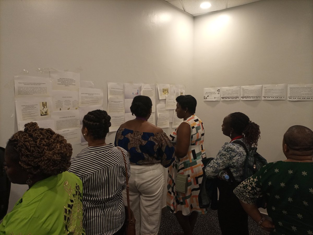 eweinigeria's tweet photo. We joined the poster presentation (gallery work)session where we learned about different studies done on ending different forms of SGBV at the ongoing #MEASymposium2023 .
@SonkeTogether @MenEngageAfrica @MenNigeria
@Everlovly @SIRPNig
#MEAYouth
#MenEngageAfrica
#MEASymposium https://t.co/FTiyjdPGpz
