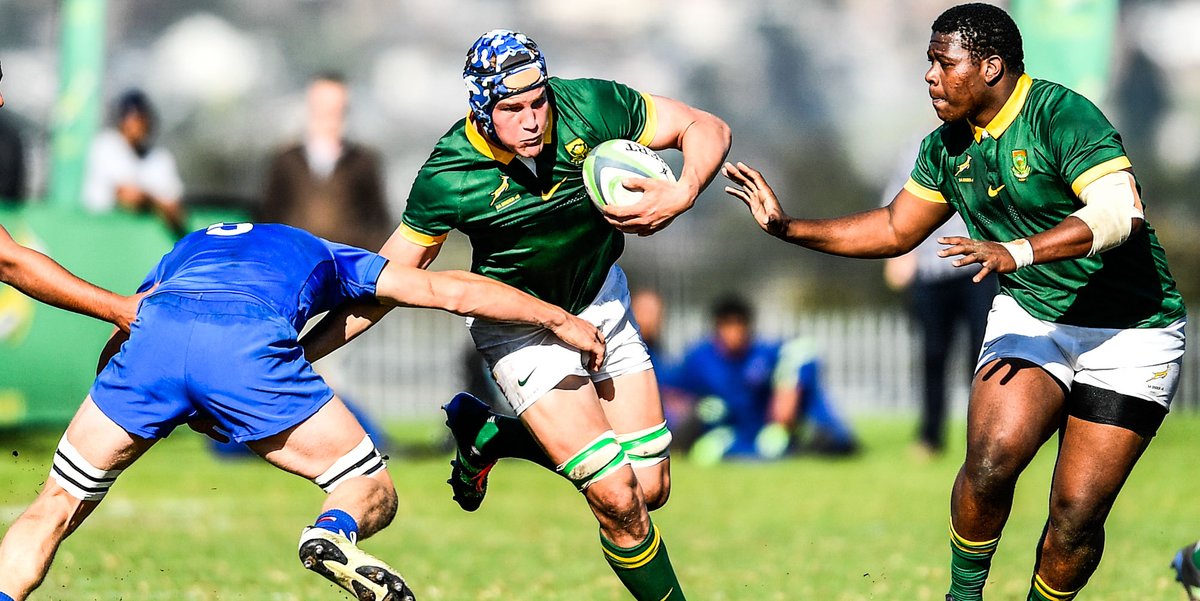 The SA U18s were made to pay for a slow start against France in their U18 International Series clash - match report: tinyurl.com/3c8haj2b 😳