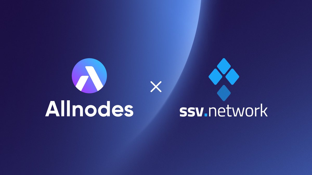 Allnodes's tweet photo. Thrilled to be on board as a Mainnet Verified Operator with @ssv_network. At #Allnodes, we're dedicated to bolstering security and resilience within the #DVT ecosystem. It's an honor to be part of this journey. Congratulations to the team on the successful Mainnet launch! https://t.co/xRaUHClje6