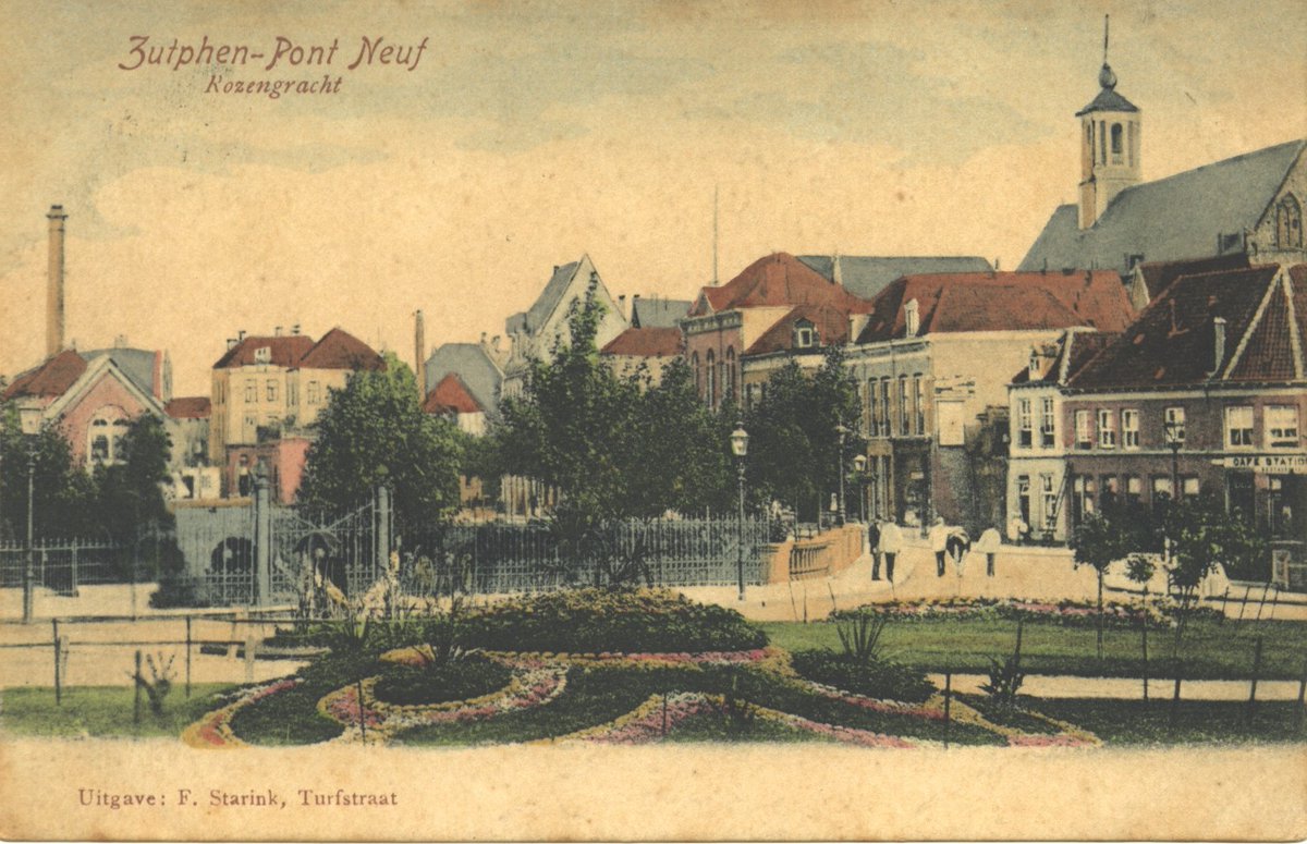 Erfgoed van de week: Café-restaurant Stationzicht
Een stinkend urinoir, rottende vis van de vismarkt en vervallen panden aan de Berkel. Zo moet de Rozengracht er voor 1890 uit hebben gezien... erfgoedcentrumzutphen.nl/ontdekken/ontd…

#evdw #zutphen #rozengracht #archief #stapinjegeschiedenis