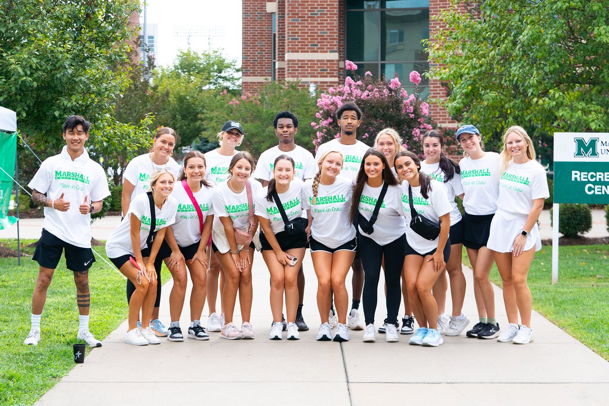 marshallu's tweet photo. Welcome home, Class of 2027! https://t.co/417FKDfbha