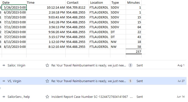 How long will it take @VirginVoyages to respond to incident request- let see.. over 9 calls ( ~ 4 hrs) 9 emails -starting in JUNE- & still no answers-to think i was going to give them another chance-
#VirginVoyages #VirginvoyagesCustomerService #WorstCustomerExperience #cruise