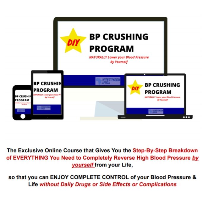 'Say goodbye to high blood pressure the DIY way! 🩺💪 Crush your BP worries with our proven program that's easy, effective, and wallet-friendly.

#HealthyBPRevolution #DIYHealth #HypertensionNoMore