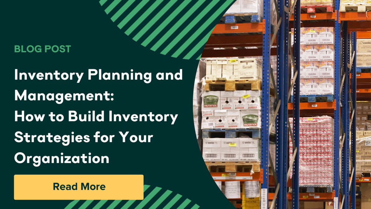 For many companies, inventory is the *primary* #revenuestream. It's time you make #inventorymanagement and planning a priority! Explore the best practices for inventory management in our recent article here: hubs.li/Q01-LwVQ0 #inventoryplanning #supplychaindesign