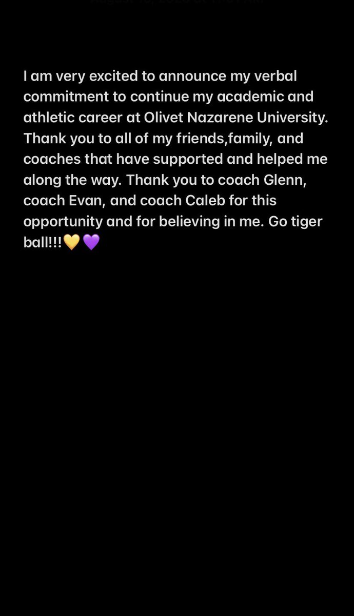 Go Tigerball💜💛

<a href="/ONU_Tigerball/">ONU Tigerball</a> 
<a href="/evanwadejohnson/">Evan Johnson</a> 
<a href="/calebjohnson82/">Caleb Johnson</a>