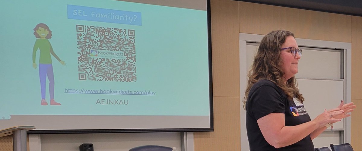 WalterinDC's tweet photo. Kate Baker @KtBkr4 brings our #ASCDELMeetup home with a moving presentation on SEL and technology! #ASCDAffiliates #ASCDEdChamps #ASCDConnectedCommunities #ASCDEmergingLeaders #ASCDProfessionalInterestCommunities #ASCDStudentChapters https://t.co/HbXfwkmYJk