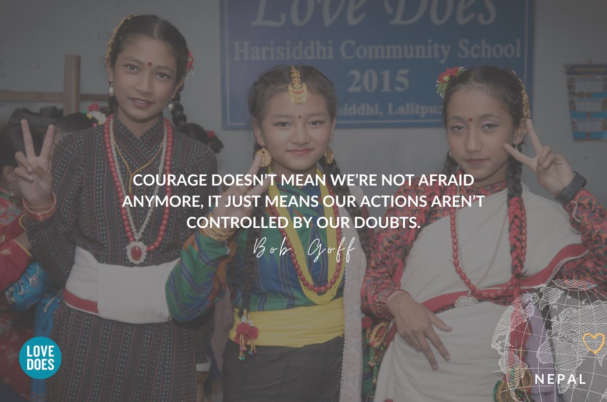 lovedoes's tweet photo. This week’s #WeLoveTuesdays quote features a photo from one of our Nepal programs. https://t.co/PCUZG6ZCII