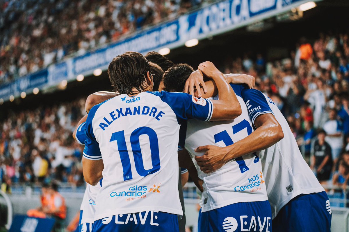 No hay mejor manera de volver a empezar: Victoria y gol. Gracias por vuestro apoyo, afición. ¡Seguimos, <a href="/CDTOficial/">CD Tenerife 🏴󠁧󠁢󠁳󠁣󠁴󠁿</a>! 👊