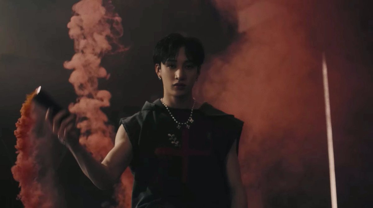 skzshots's tweet image. Social Path MV Teaser ㅡ BANG CHAN