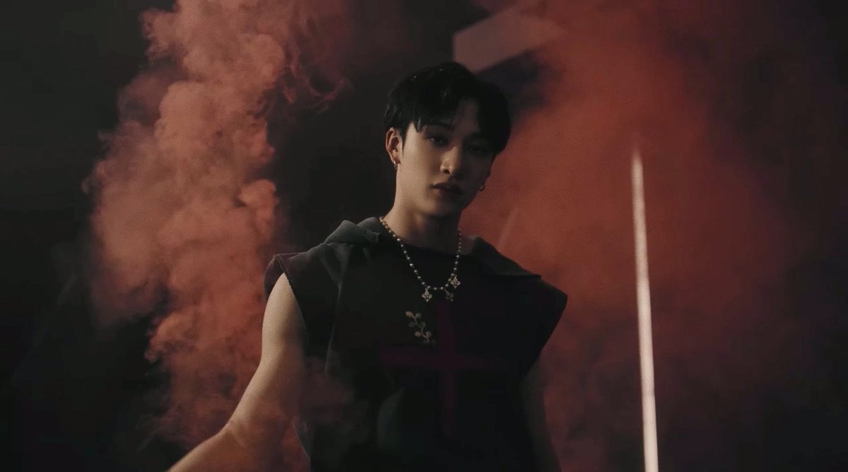 skzshots's tweet image. Social Path MV Teaser ㅡ BANG CHAN