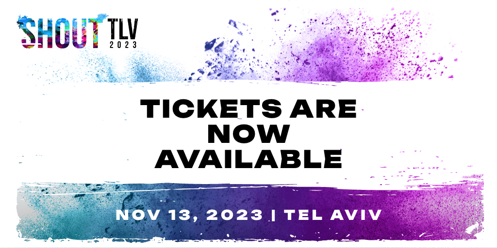 Ever feel as a marketer that you’re shouting and screaming but no one’s listening?

Fine-tune your voice at SHOUT TLV where we’ll:

🌟 Unveil best practices
🌟 Break boundaries
🌟 Drive excellence in dynamic industries

Grab the early bird discount:
hubs.ly/Q01_3qmM0