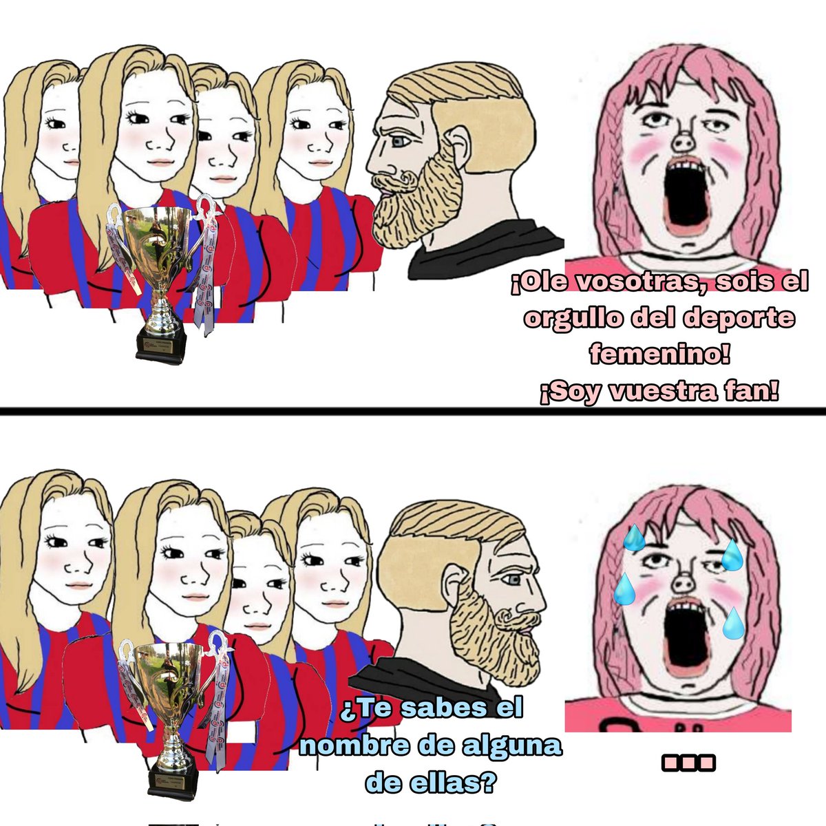 Ds_OutOfContext's tweet photo. Feminista promedio be like: https://t.co/ZOWU3Fykst