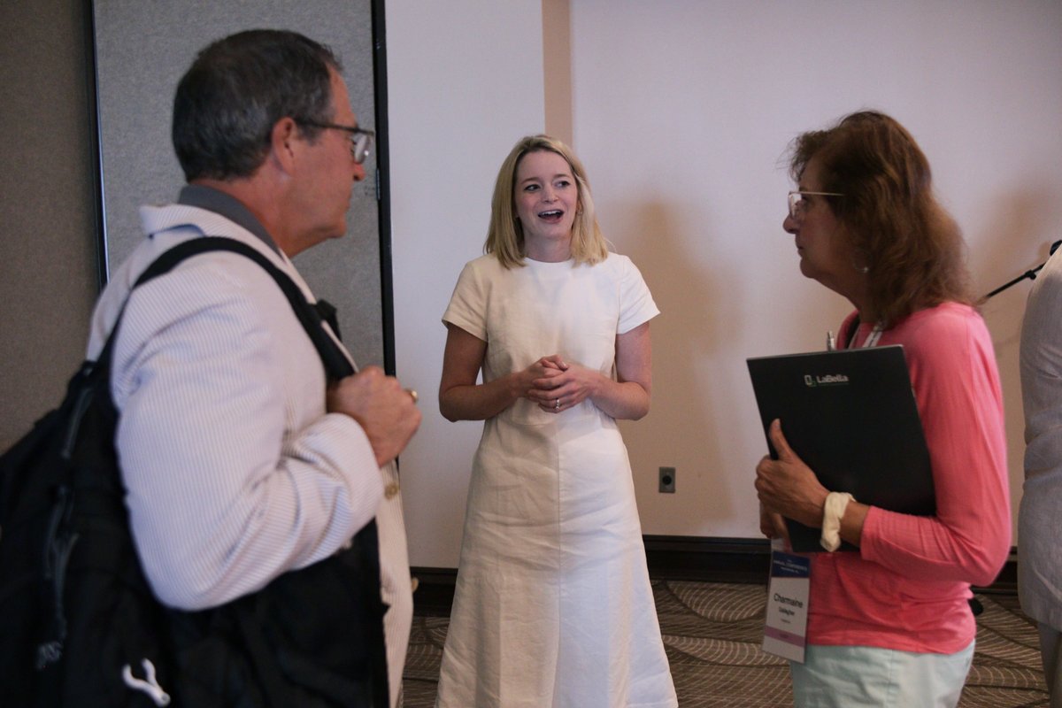 ElectriCitiesNC's tweet photo. Building public &amp; political support for #PublicPower is a constant effort—and the result is invaluable!
ElectriCities VP of Comms. Elizabeth K. &amp; Sr. Government Affairs Specialist Rhian R. discussed relationship building with local elected officials during their session.
#ECAC23 https://t.co/ZICPENfCYM